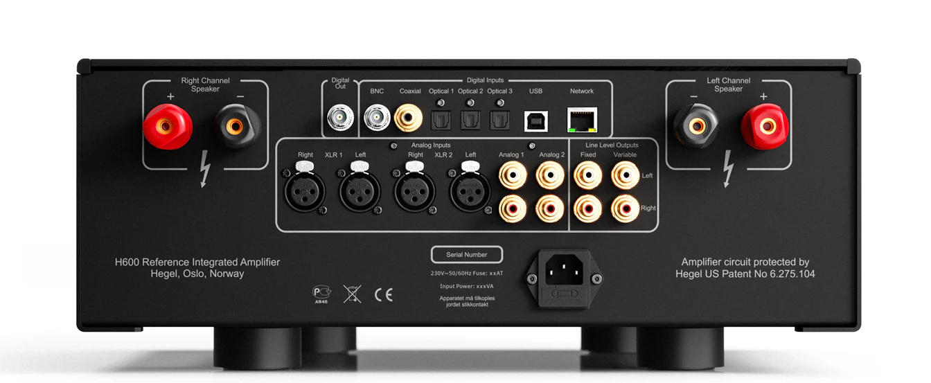Hegel H600 Stereo Integrated Amplifier - Image 3