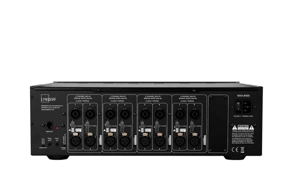 Lyngdorf Audio MXA-8400 Multichannel Amplifier - Image 3